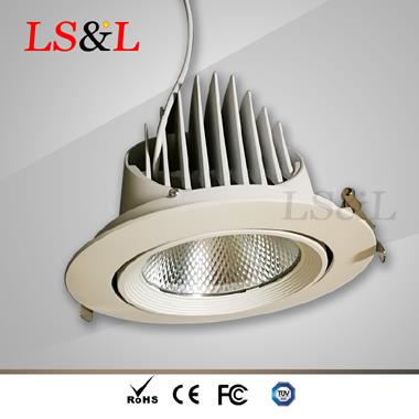 LED Recessed Spot Light With CREE COB And TUV Driver CE & RoHs, SAA Certificates